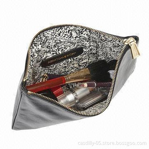Cosmetic bags, measures 9.25 x 7 x 0.5 inches